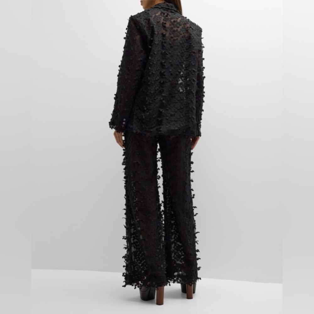 NWT Cynthia Rowley Floral Lace Pants - Picture 3 of 6